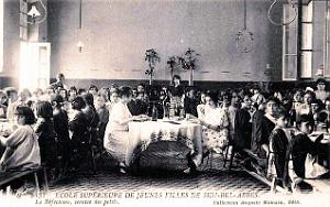 Sidi-Bel-Abbes - Ecole superieure de Jeunes Filles - Refectoire 